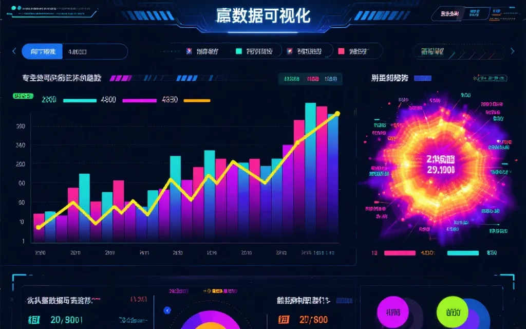 数据可视化界面显示开奖趋势分析图